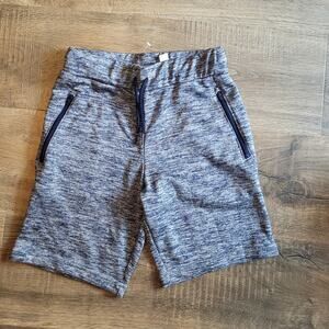 Children's Place blue Marled Athletic Pull on Shorts size 7/8